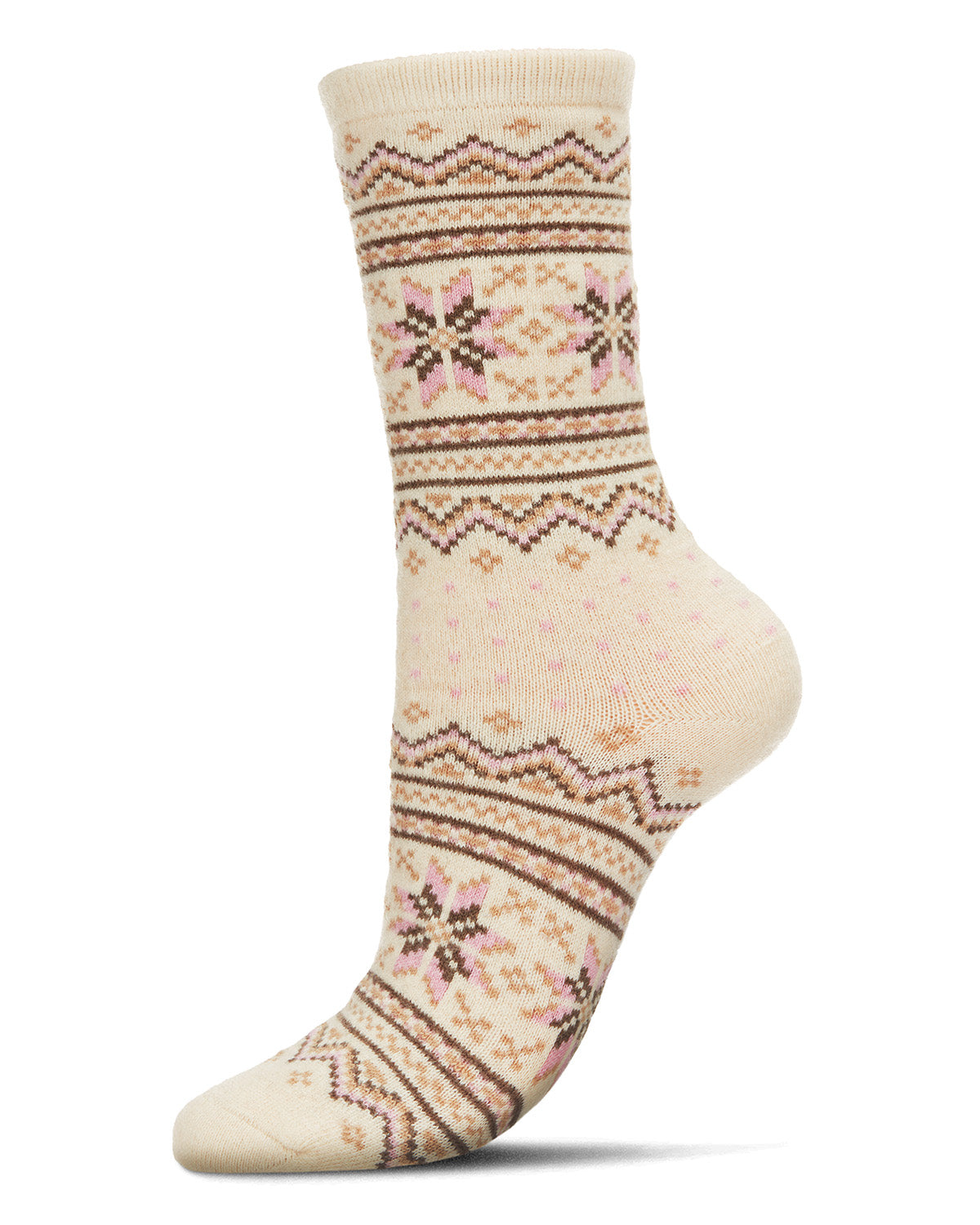 Fairisle Flat-Knit Cashmere