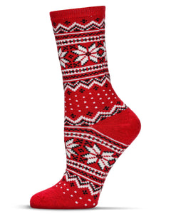 Fairisle Flat-Knit Cashmere